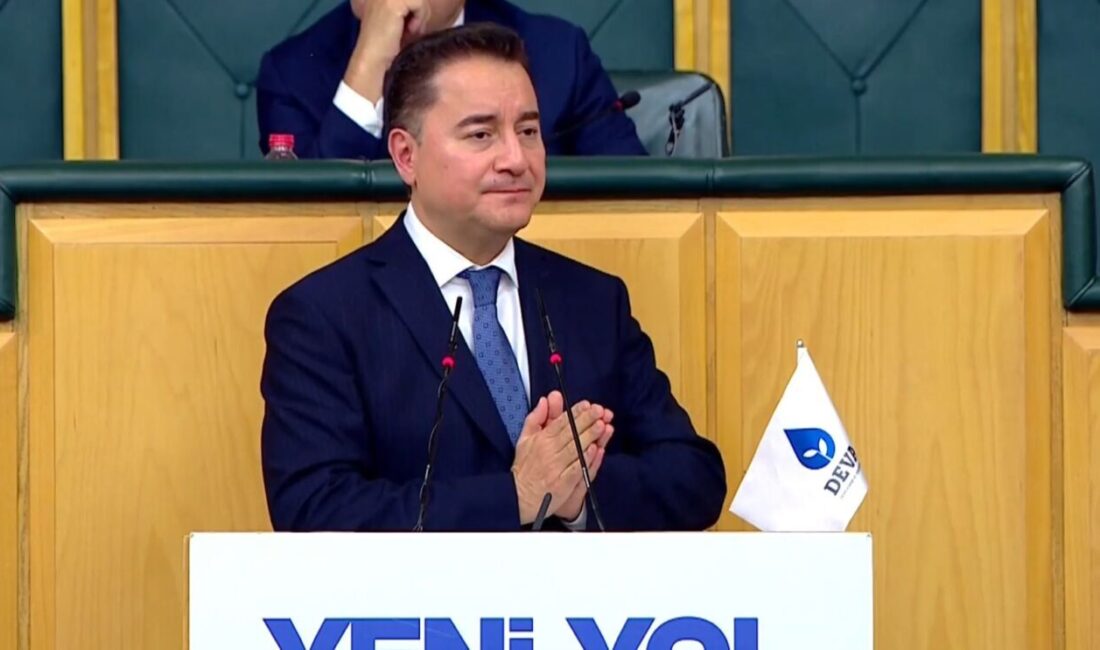 Aliekber METE/ANKARA, – DEVA Partisi Genel Başkanı Ali Babacan, “ABD