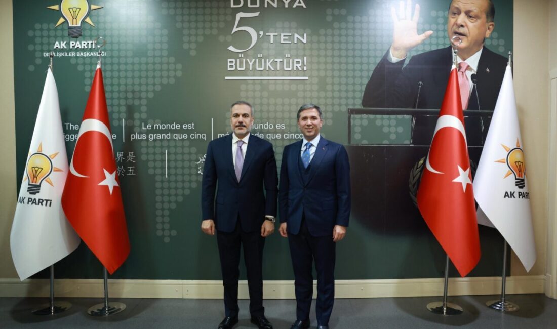 ANKARA, – DIŞİŞLERİ Bakanı Hakan Fidan, AK Parti Genel Başkan