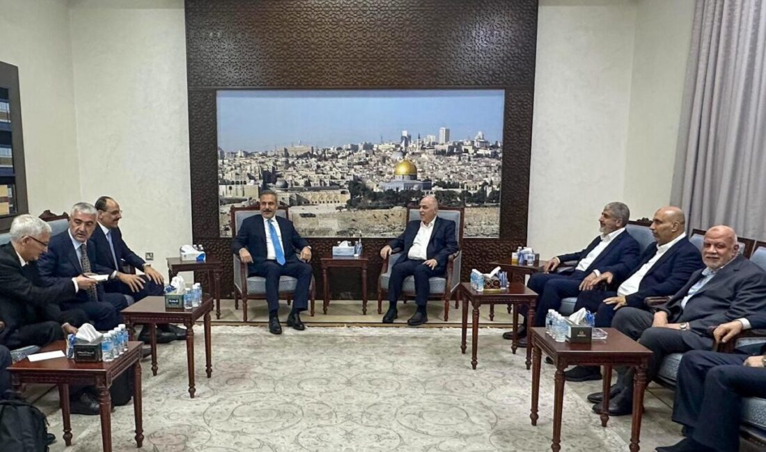 ANKARA, – DIŞİŞLERİ Bakanı Hakan Fidan, Doha’da, Hamas Şura Meclisi