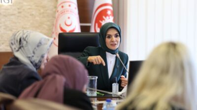 ANKARA, – AİLE ve Sosyal Hizmetler Bakanı Mahinur Özdemir Göktaş,