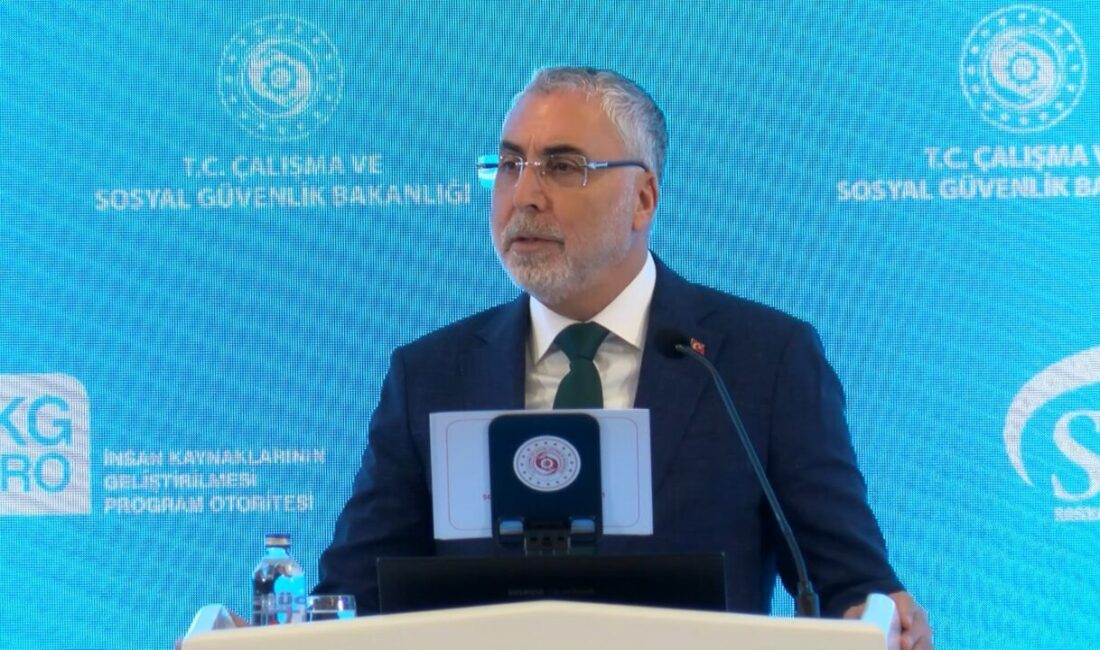 Kübra SONKAYA-Emirhan YÜZÜGÜLDÜ/ANKARA, – ÇALIŞMA ve Sosyal Güvenlik Bakanı Vedat
