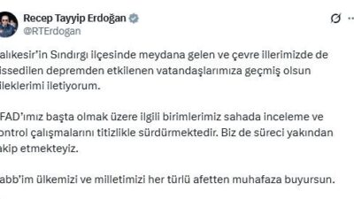 CUMHURBAŞKANI ERDOĞAN’DAN AÇIKLAMA Cumhurbaşkanı Recep Tayyip Erdoğan, sosyal medya hesabından