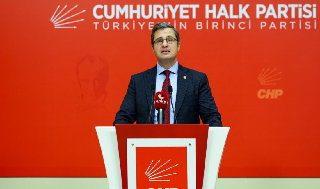 ANKARA, – CHP Genel Başkan Yardımcısı ve Parti Sözcüsü Deniz