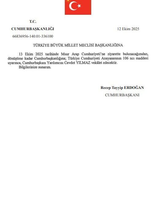 ANKARA, – CUMHURBAŞKANI Recep Tayyip Erdoğan’ın Mısır Arap Cumhuriyeti ziyareti