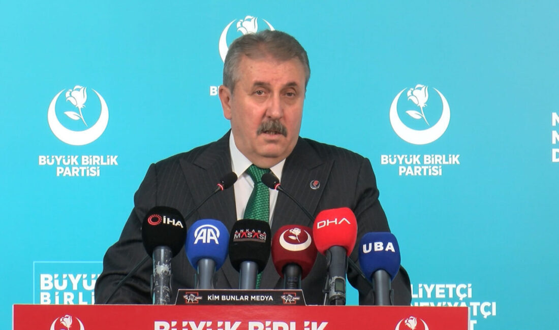 Gizem KARADAĞ-Celal ATALAY/ANKARA, – BÜYÜK Birlik Partisi (BBP) Genel Başkanı