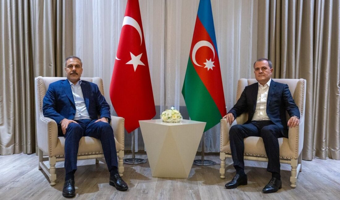 AZERBAYCAN, – DIŞİŞLERİ Bakanı Hakan Fidan, Azerbaycan Dışişleri Bakanı Ceyhun