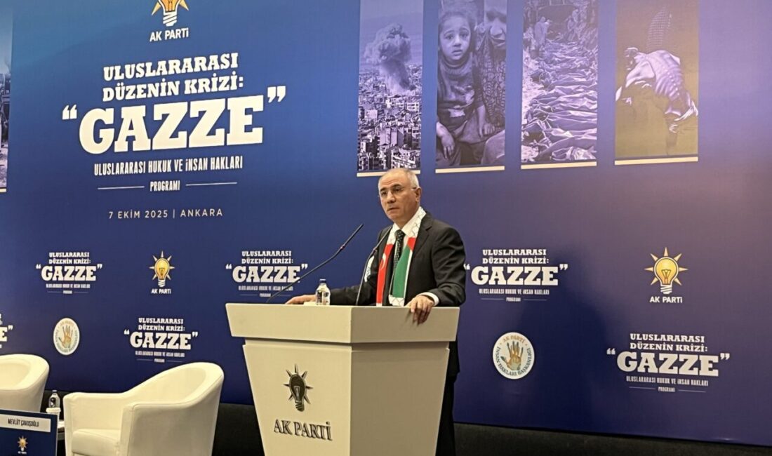 Efkan Ala: Gazze’nin sesi Recep Tayyip Erdoğan’dır Ayşenur DEMİRTAŞ GÜL- Ali Oğulcan ARALAN/ANKARA, – AK Parti Genel
