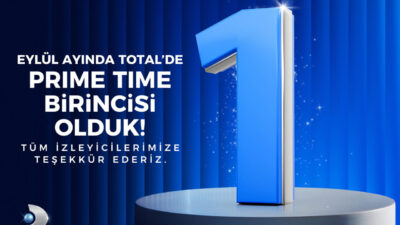İSTANBUL, – TÜRKİYE’nin televizyonu Kanal D, total hedef kitlede prime