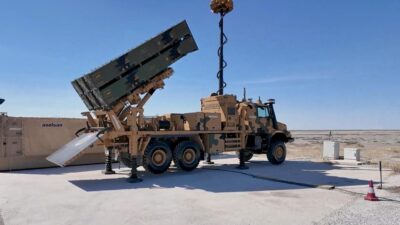 ANKARA, – ORTA menzilli hava savunma sistemi ‘Hisar-O’nun bir test