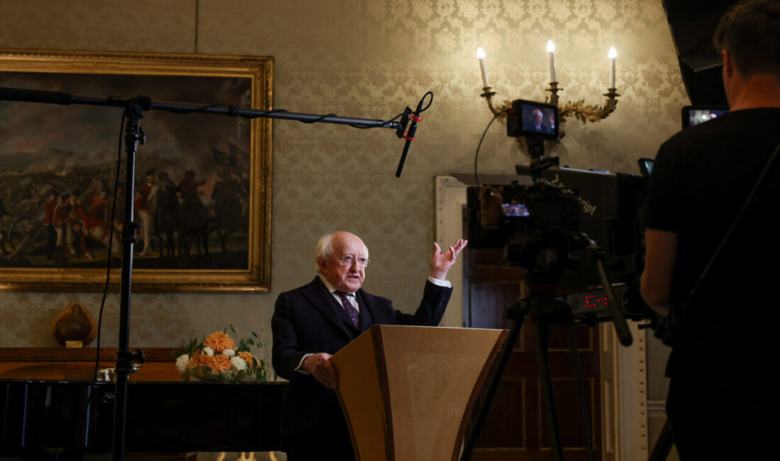 İrlanda Cumhurbaşkanı Higgins: Tüm dünya harekete geçmeli İRLANDA, – İRLANDA Cumhurbaşkanı Michael Higgins, İsrail’in Gazze’ye insani yardım
