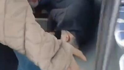 Taylan ERGÜN/İSTANBUL – Arnavutköy’de – Hadımköy seferini yapan İETT otobüsünde