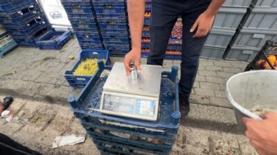 İhsan DÖRTKARDEŞ / İSTANBUL, – AVCILAR’da zabıta ekipleri pazarda denetim