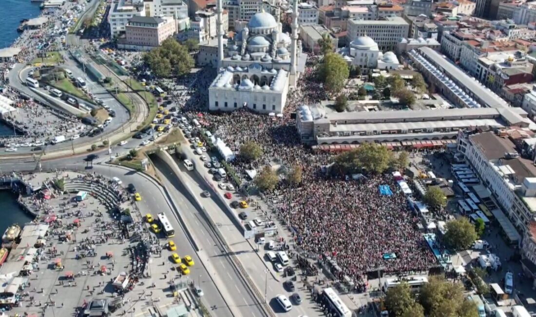 Vehbi DEMİR/ İSTANBUL, -FİLİSTİN’in özgürlüğü ve Küresel Sumud Filosu’na destek