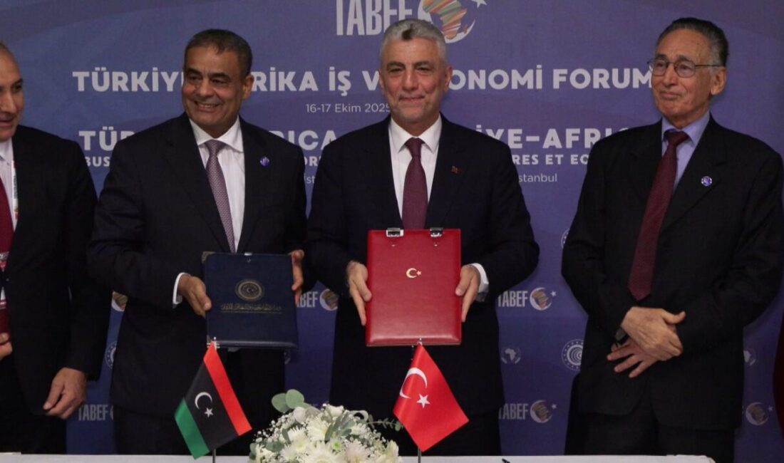Gülseren KARAPINAR-Harun ŞAHBAZOĞLU/İSTANBUL, – TİCARET Bakanı Ömer Bolat, Libya Mutabakat