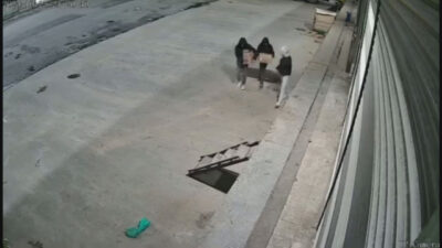 Emin YEŞİL-İSTANBUL, – Bayrampaşa’da güvercin hırsızlığı kameraya yansıdı. Şüphelilerden birinin