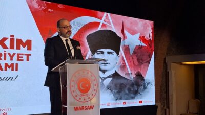 POLONYA, -TÜRKİYE Cumhuriyeti’nin kuruluşunun 102’nci yılı kutlamaları kapsamında Polonya’nın başkenti