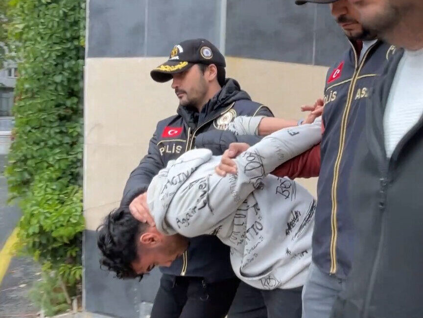 Ali AKSOYER/İSTANBUL, -EYÜPSULTAN’da inşaat halindeki binanda rehin tutulan Fas uyruklu