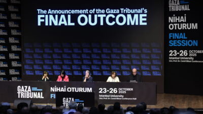 İSTANBUL, – GAZZE Mahkemesi, İstanbul’da 3 gün süren final oturumun