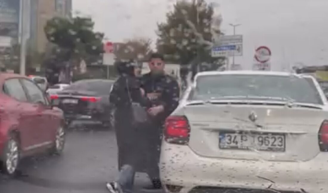 Mert ORDU/İSTANBUL, – KADIKÖY’de trafikte yolcu indiren sürücüyle başka bir