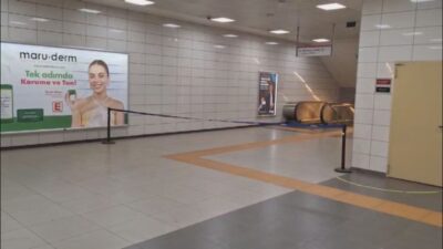 Murat SOLAK / İSTANBUL, – MALTEPE, Gülsuyu Metro İstasyonu’nda raylara