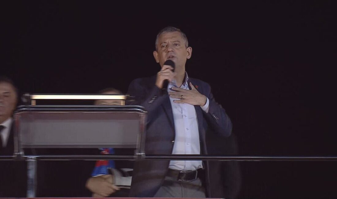 İSTANBUL, – Cumhuriyet Halk Partisi Genel Başkanı Özgür Özel, partisinin