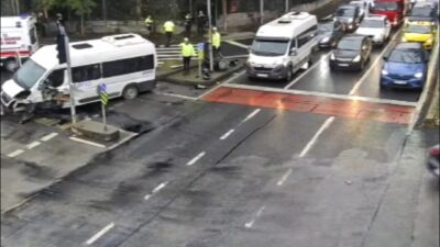 Hasan YILDIRIM -Serap TÜRKOĞLU/İSTANBUL, – SARIYER’de şoförünün direksiyon hakimiyetini kaybettiği