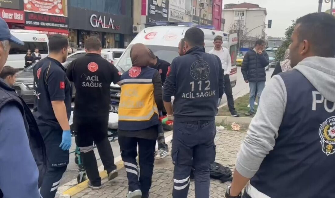 Mert ORDU /İSTANBUL, – SULTANBEYLİ’de yolun karşısına geçmeye çalışan 2