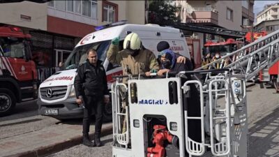 Mert ORDU/İSTANBUL, – ÜMRANİYE’de 3 katlı bir binanın çatı katında