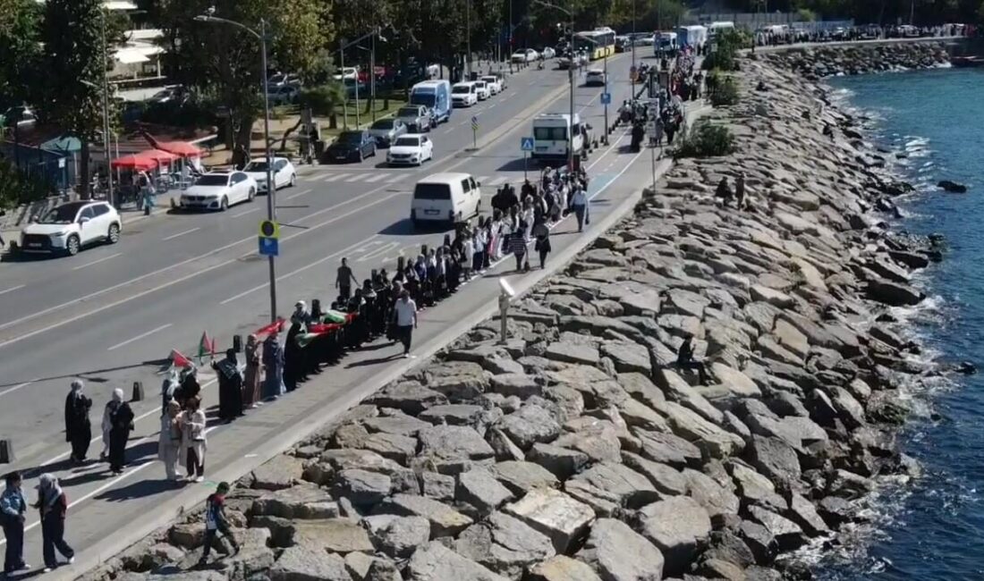 Mert ORDU/İSTANBUL AK Parti Kadın Kolları, Gazze’de yaşanan zulme dikkat