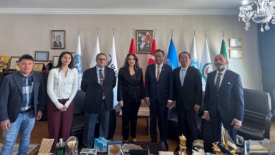 ANKARA, – KAMBOÇYA Cumhuriyeti Büyükelçisi Sok Chea ve ticari ataşesi