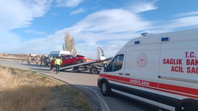 Burak CAN/ KIRIKKALE, – KIRIKKALE’de jandarma aracını geçmeye çalışan otomobilin