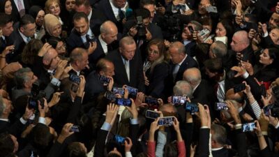 ANKARA, – CUMHURBAŞKANI Recep Tayyip Erdoğan’ın katılımıyla TBMM Başkanı Numan
