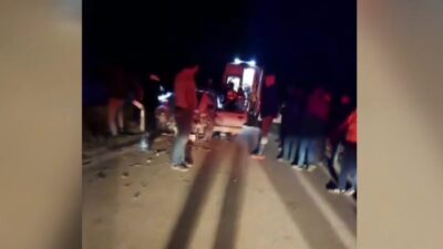 Emre EFE/ POLATLI (Ankara), – ANKARA’nın Polatlı ilçesinde aynı istikametteki