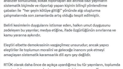 ANKARA, – RADYO ve Televizyon Üst Kurulu (RTÜK) Başkanı Ebubekir