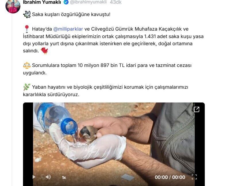 ANKARA, – TARIM ve Orman Bakanı İbrahim Yumaklı, Hatay’da yasa