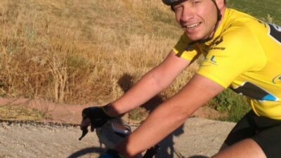 Ruken KADIOĞLU-Canberk ÖZTÜRK/ANKARA, – ANKARA’da bisiklet antrenmanı yapan triatlon sporcusu