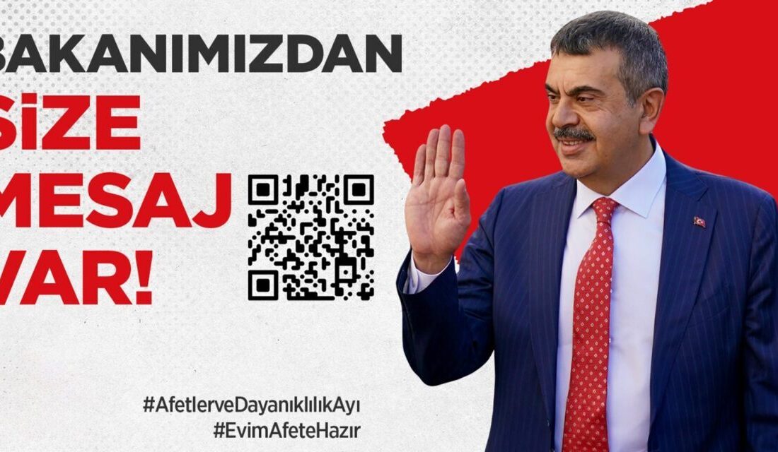 ANKARA, -MİLLİ Eğitim Bakanlığı’nca (MEB) ‘Afetler ve Dayanıklılık Ayı’ etkinlikleri
