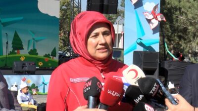 Nisa MİĞAL-Emirhan YÜZÜGÜLDÜ/ANKARA, – TÜRK Kızılay Genel Başkanı Fatma Meriç