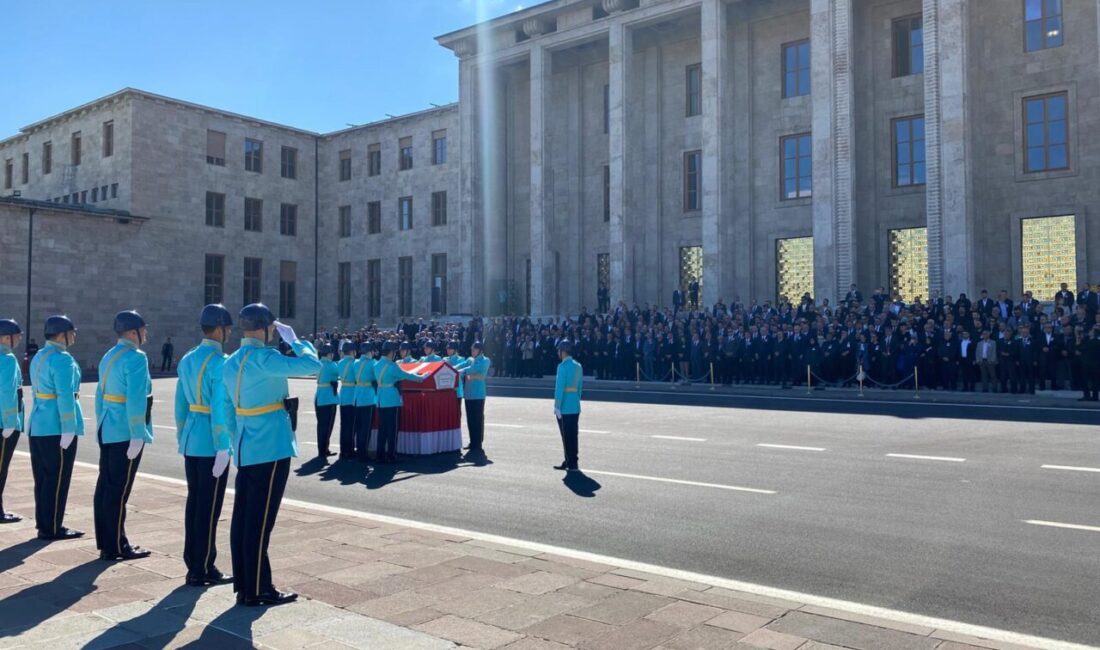 Yaşamını yitiren eski milletvekili Şendiller için TBMM’de tören Aliekber METE-Muhammet BAYRAM/ANKARA, – ANKARA’da yaşlılığa bağlı rahatsızlıkları nedeniyle tedavi