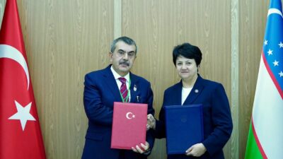 Millî Eğitim Bakanı Tekin ve Özbek mevkidaşı Karimova, iki ülke