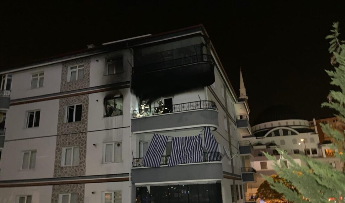 Kadircan GÜLER/ANKARA, – ANKARA’nın Mamak İlçesinde 4 katlı binanın 3’üncü