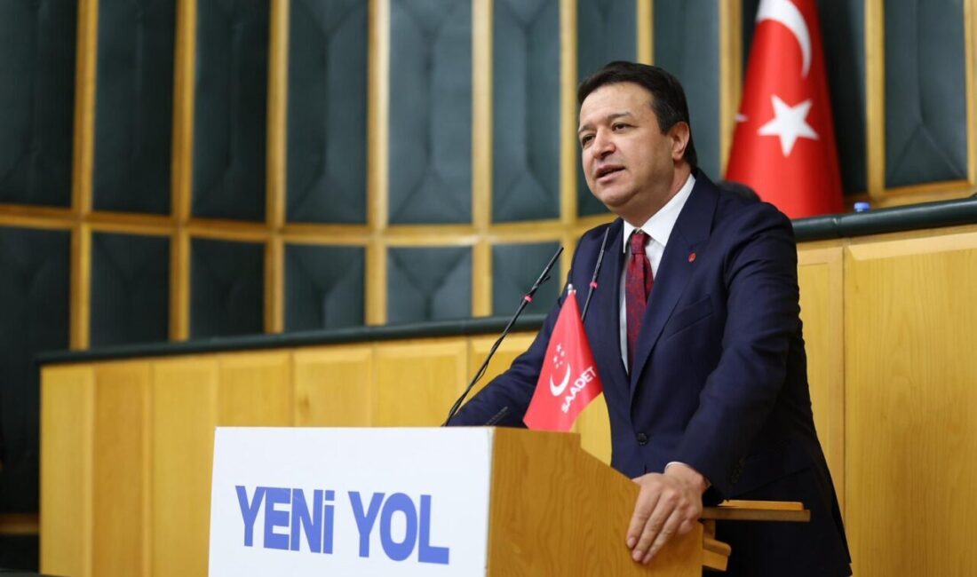 Aliekber METE/ANKARA, – SAADET Partisi Genel Başkanı Mahmut Arıkan, “Bugün