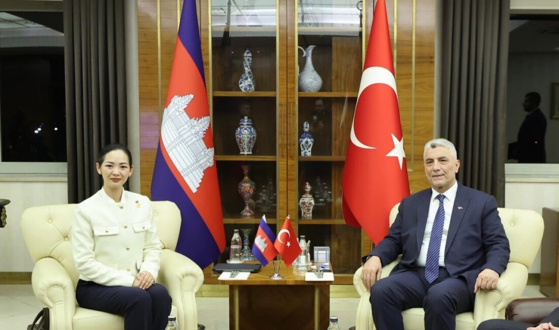 ANKARA, – TİCARET Bakanı Ömer Bolat, Türkiye’ye gelen Kamboçya Ticaret