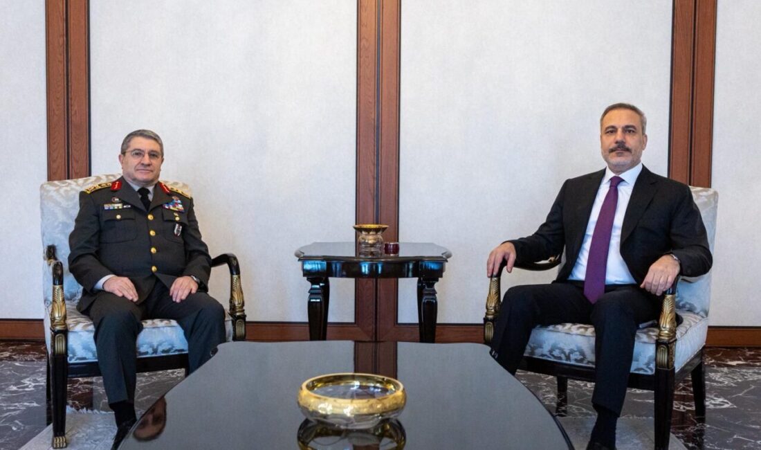 ANKARA, – DIŞİŞLERİ Bakanı Hakan Fidan, Genelkurmay Başkanı Orgeneral Selçuk