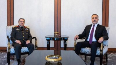 ANKARA, – DIŞİŞLERİ Bakanı Hakan Fidan, Genelkurmay Başkanı Orgeneral Selçuk