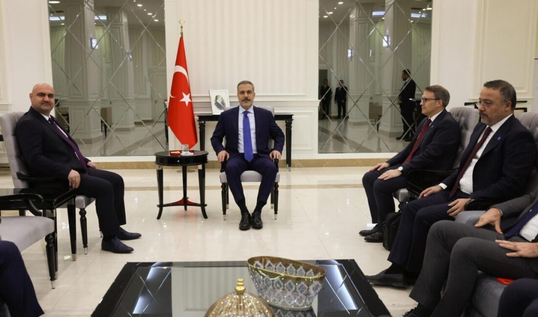 ANKARA, – DIŞİŞLERİ Bakanı Hakan Fidan, Irak Türkmen Cephesi Başkanı