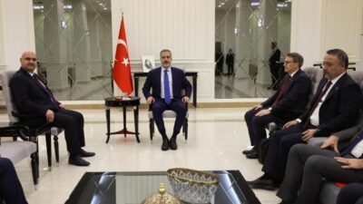 ANKARA, – DIŞİŞLERİ Bakanı Hakan Fidan, Irak Türkmen Cephesi Başkanı