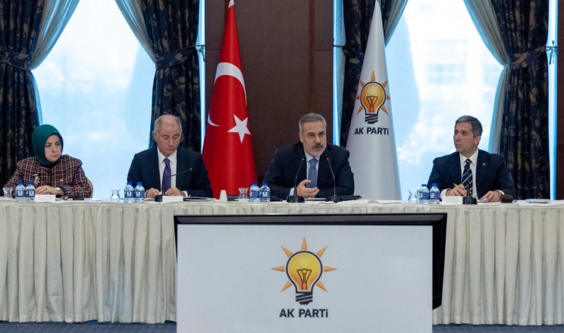 ANKARA, – DIŞİŞLERİ Bakanı Hakan Fidan, Ankara’da Marmara Bölge Milletvekilleri