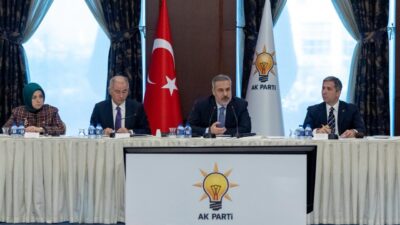 ANKARA, – DIŞİŞLERİ Bakanı Hakan Fidan, Ankara’da Marmara Bölge Milletvekilleri