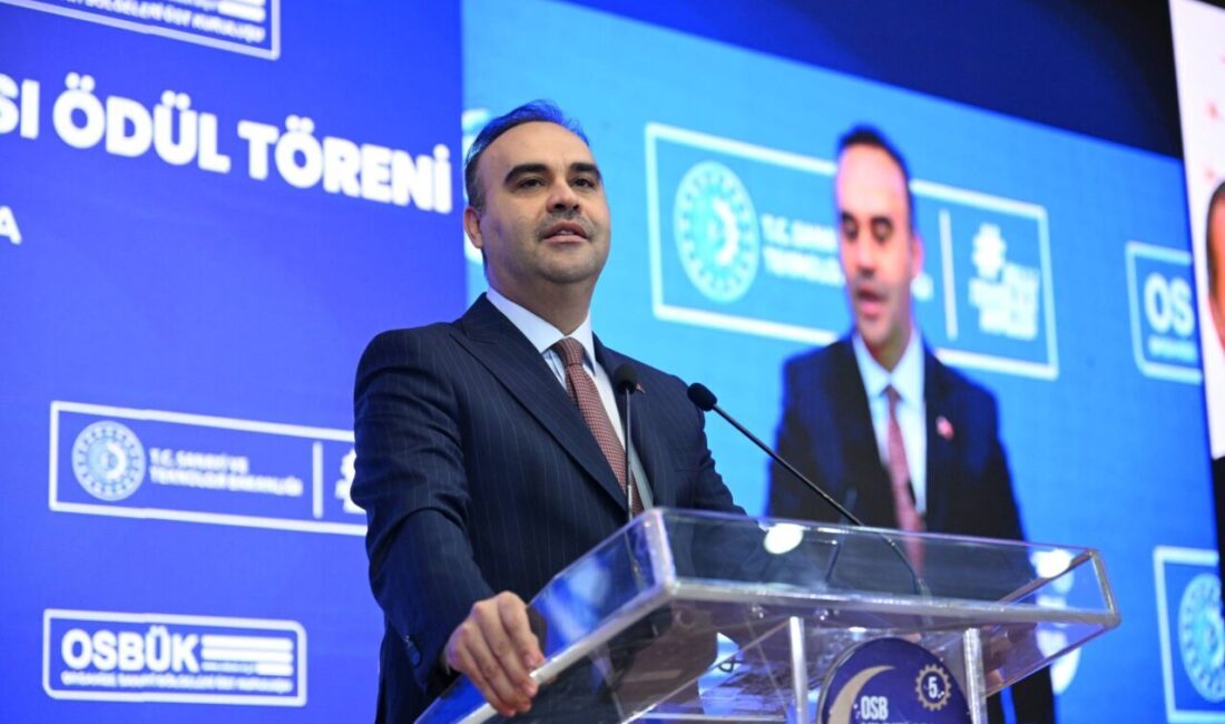Gizem CENGİL-Celal ATALAY/ANKARA, – SANAYİ ve Teknoloji Bakanı Mehmet Fatih